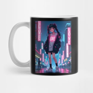 Dynamic Anime Vibes: A Journey of Color and Emotion Mug